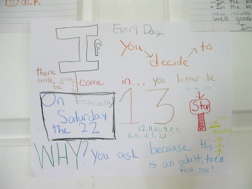 funny bedroom door signs